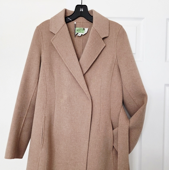Banana Republic Belted Wool Coat With Pockets, XS - Picture 6 of 16